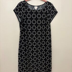 Merona Short Sleeve Shift Dress - Size M